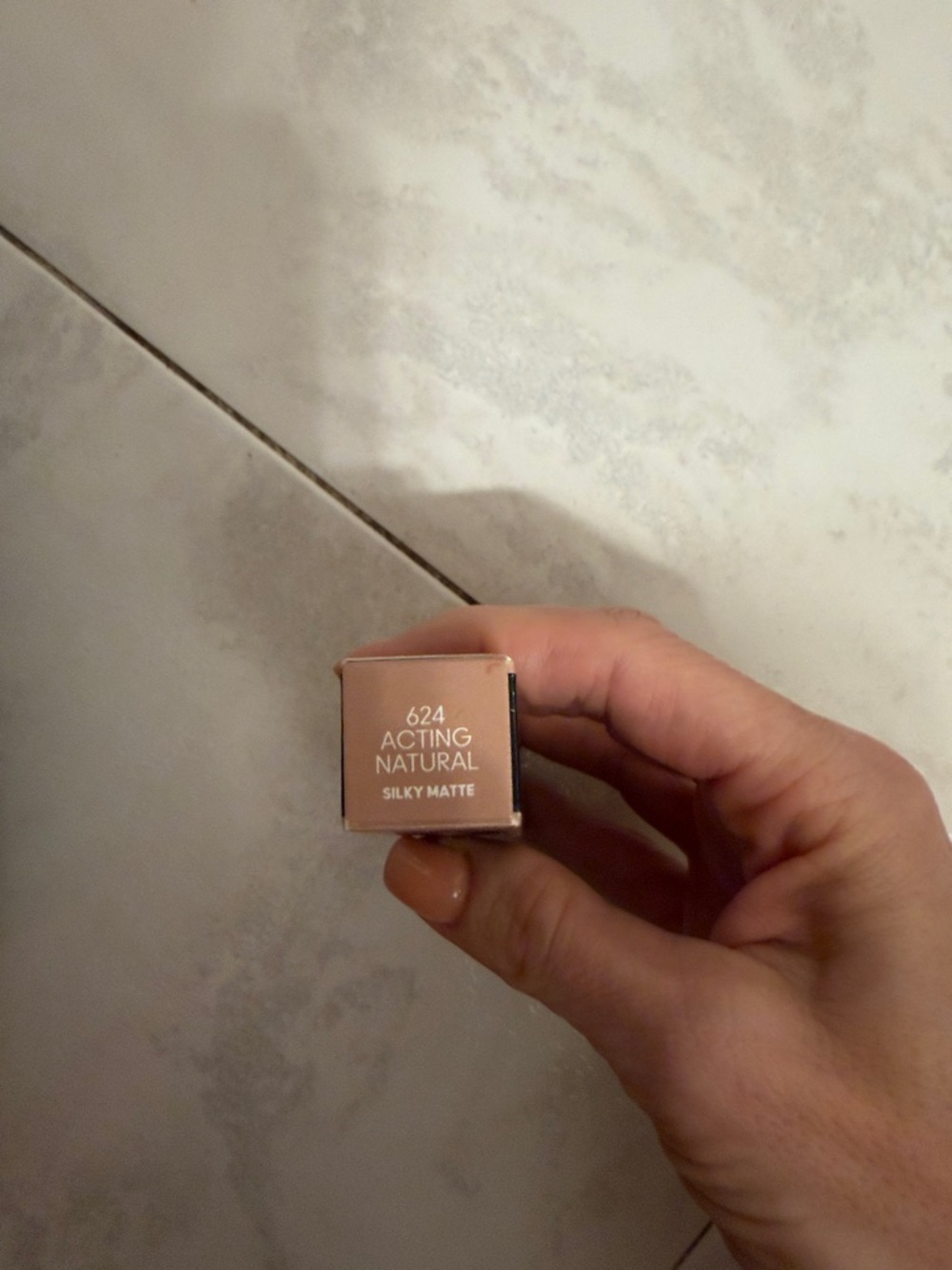 MAC Cosmetics Lipstick 624 Acting Natural Silky Matte - Natural Beige never worn